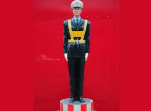 警察雕塑